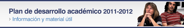Plan desarrollo academico